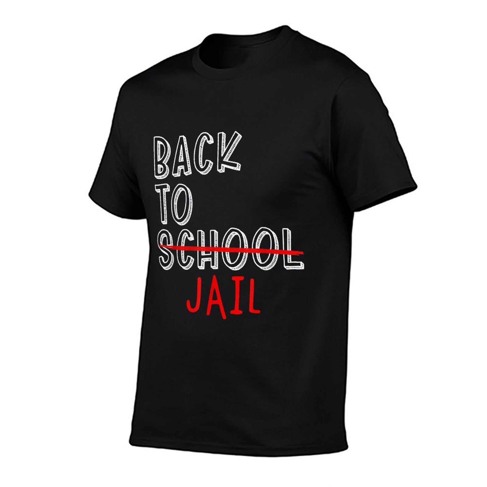 Back To Jail Funny Student Back To School Meme  Stretchy T-Shirt