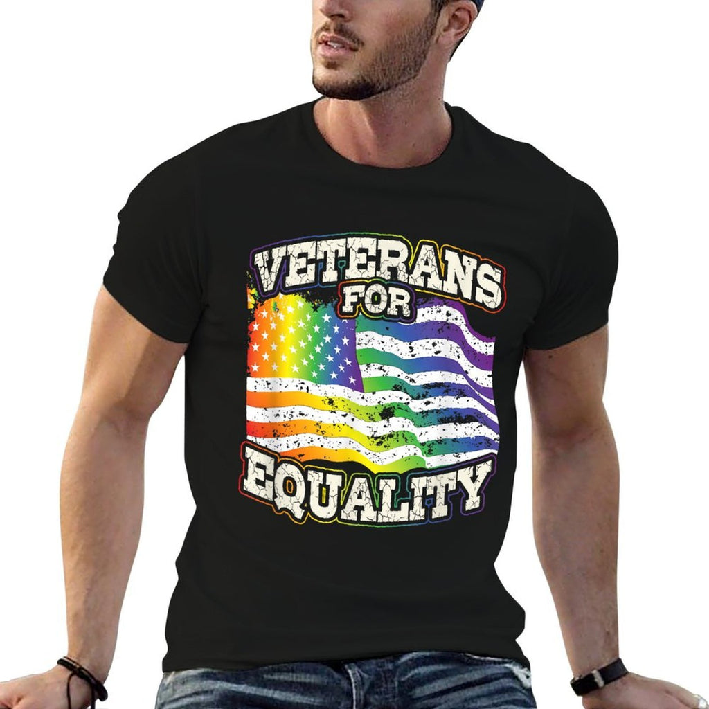 Veterans For Equality For Military Veterans Supporting LGBT  Stretchy T-Shirt