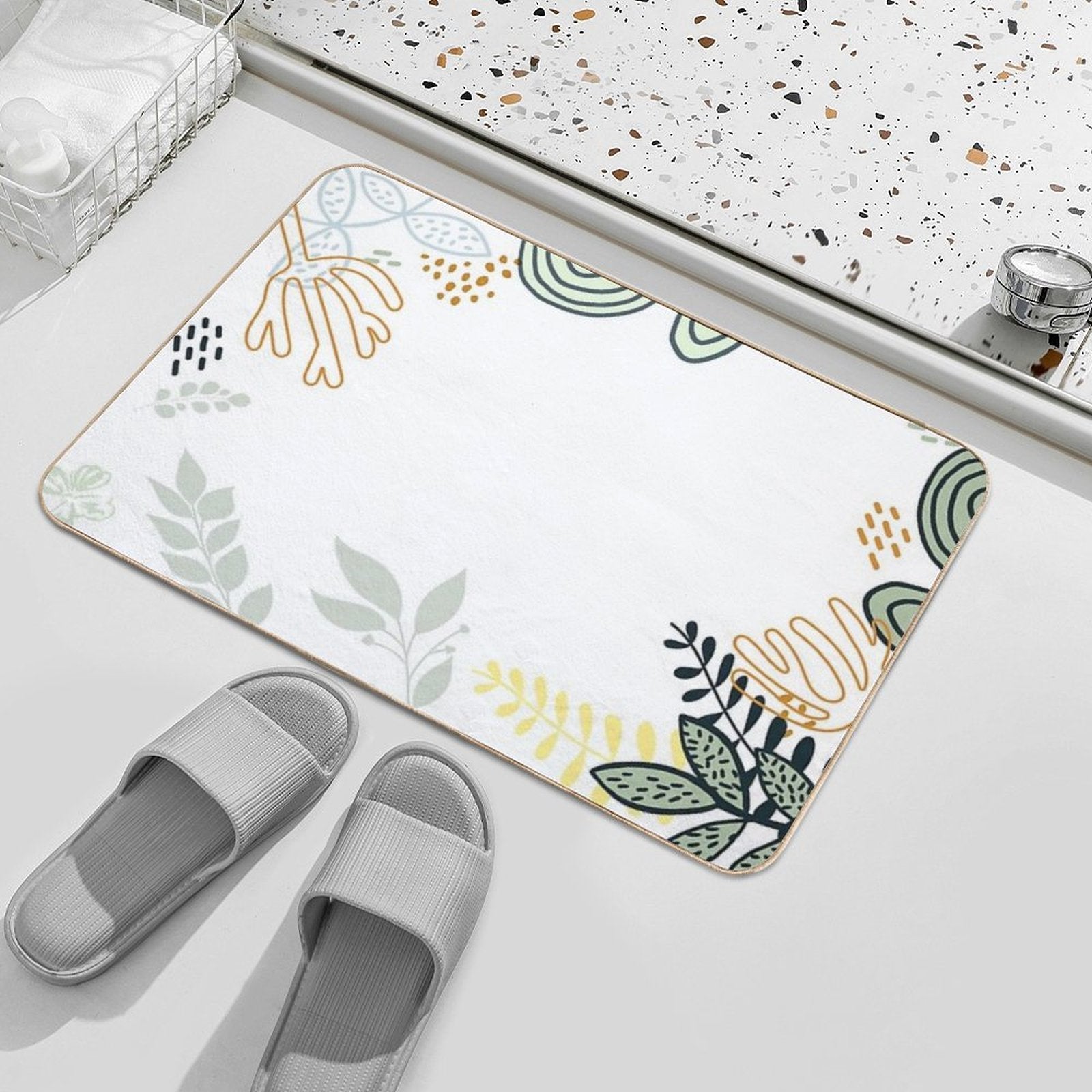 Spring Is Here  Anti-Trip Bath Mat