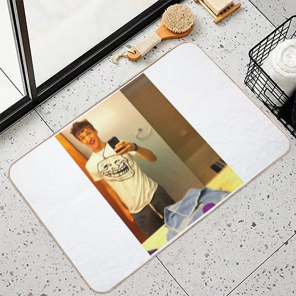 NINJA TROLL AWESOME  Easy Maintenance Bath Mat