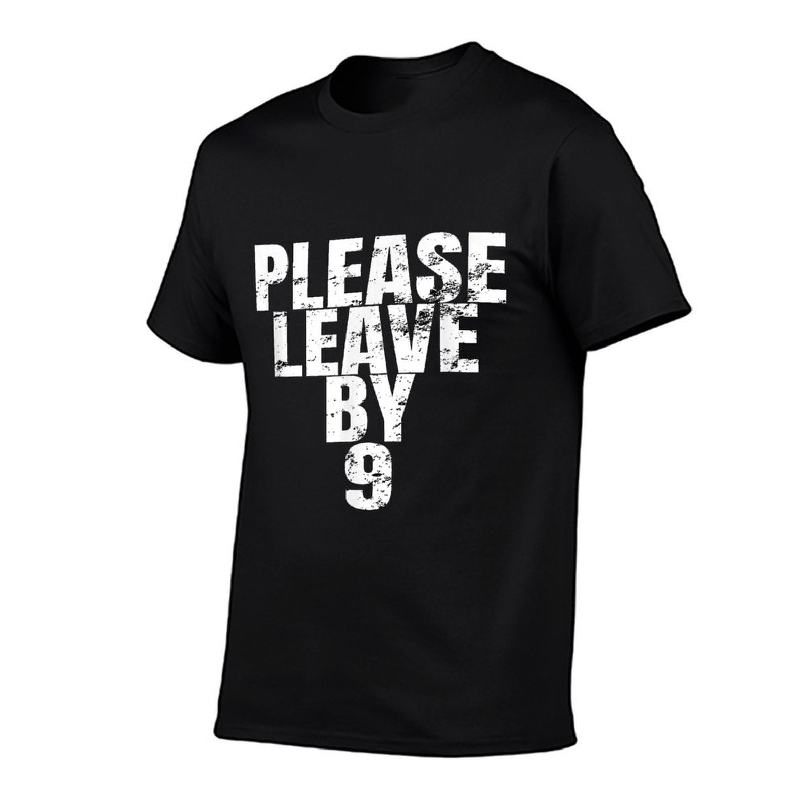 Please Leave By 9 Retro 1969 50th Birthday Gag T  Relaxed-fit T-Shirt