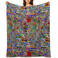 RPlace 2017 - 4000x4000 Durable Throw Blanket