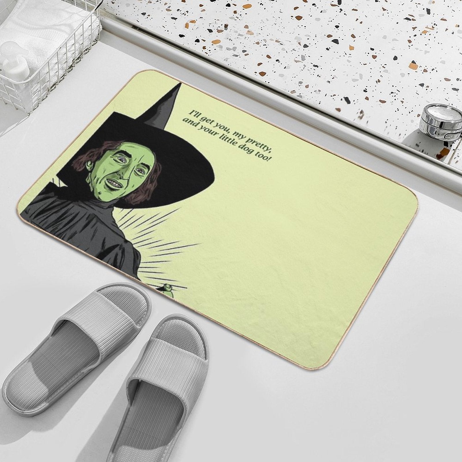 Wicked Witch  Stain-Proof Bath Mat