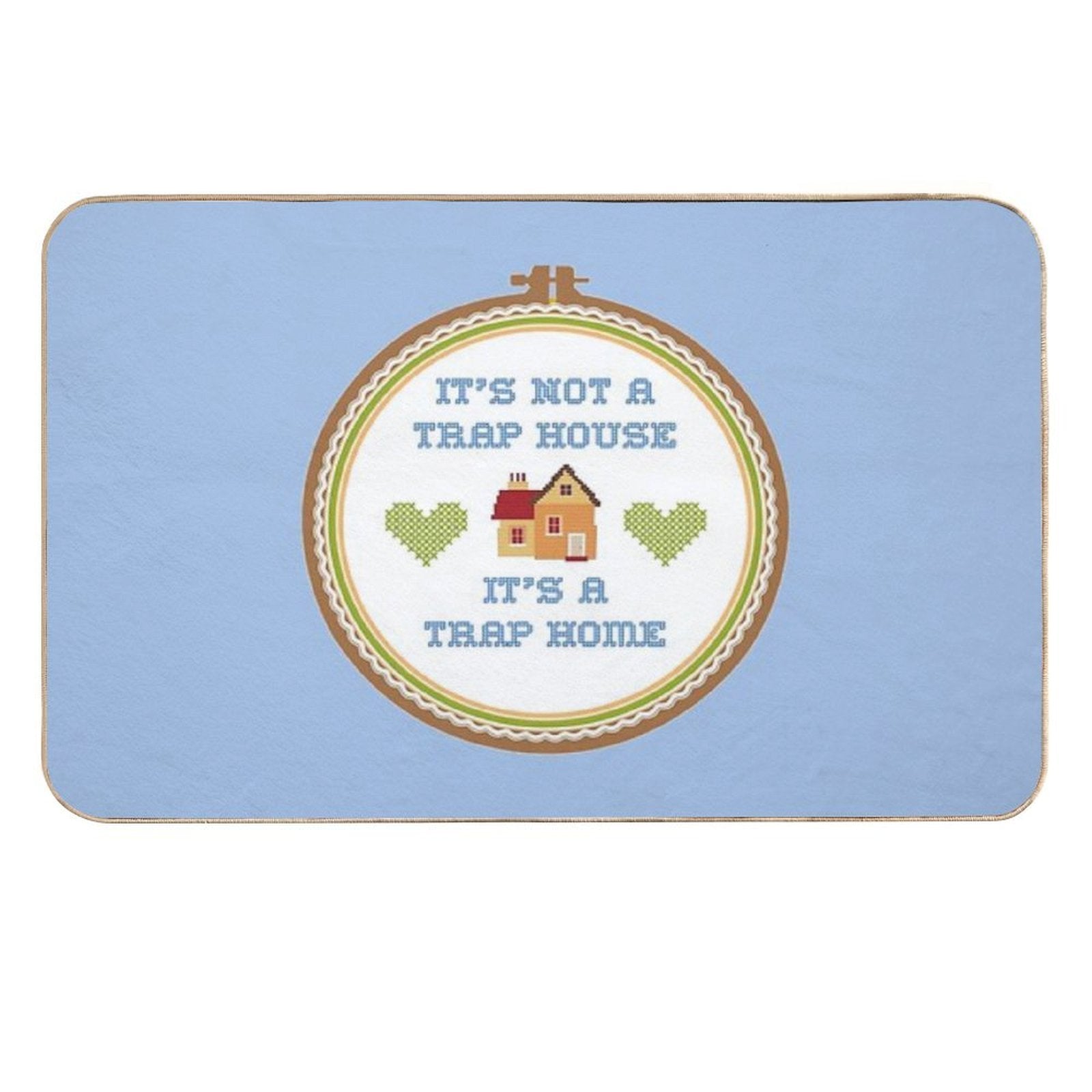 Trap Home  Rapid-Drying Bath Mat