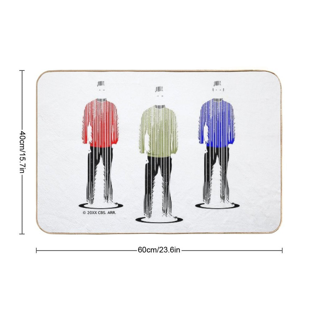 Star Trek  Anti-Trip Bath Mat