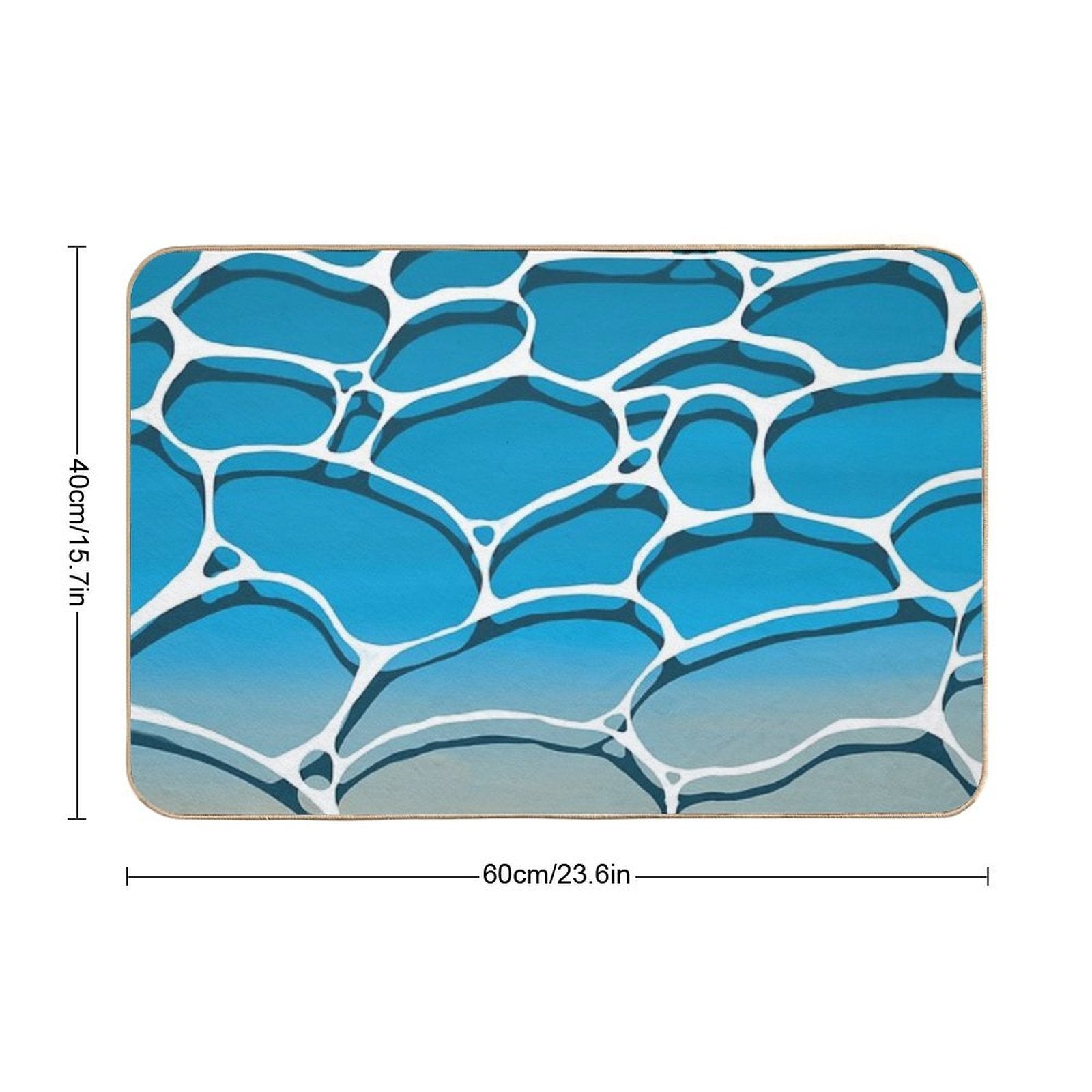 Beach Suds Durable Bath Mat