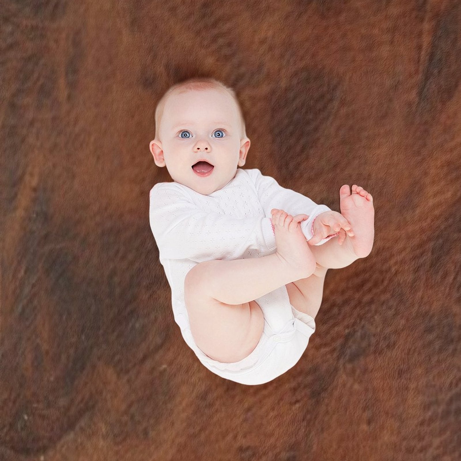 Leather Clouded Pattern Dark Premium Throw Blanket