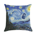 Vincent And The Doctor Soft Washable Throw Pillow
