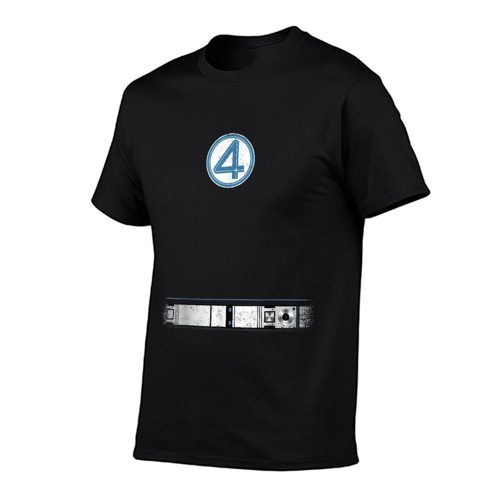 Marvel The Fantastic Four First Steps Mr. Fantastic Costume  Slim-fit Cut T-Shirt