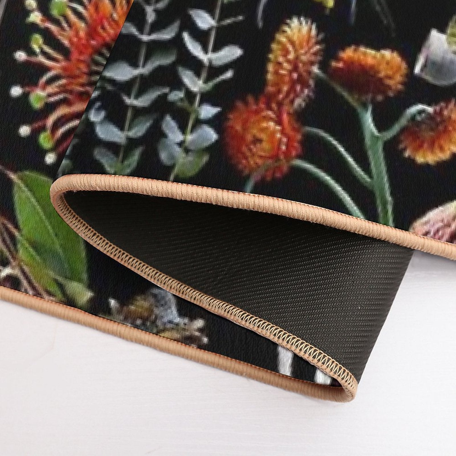 Wildflowers of Australia Photo Collage  Eco-Friendly Bath Mat