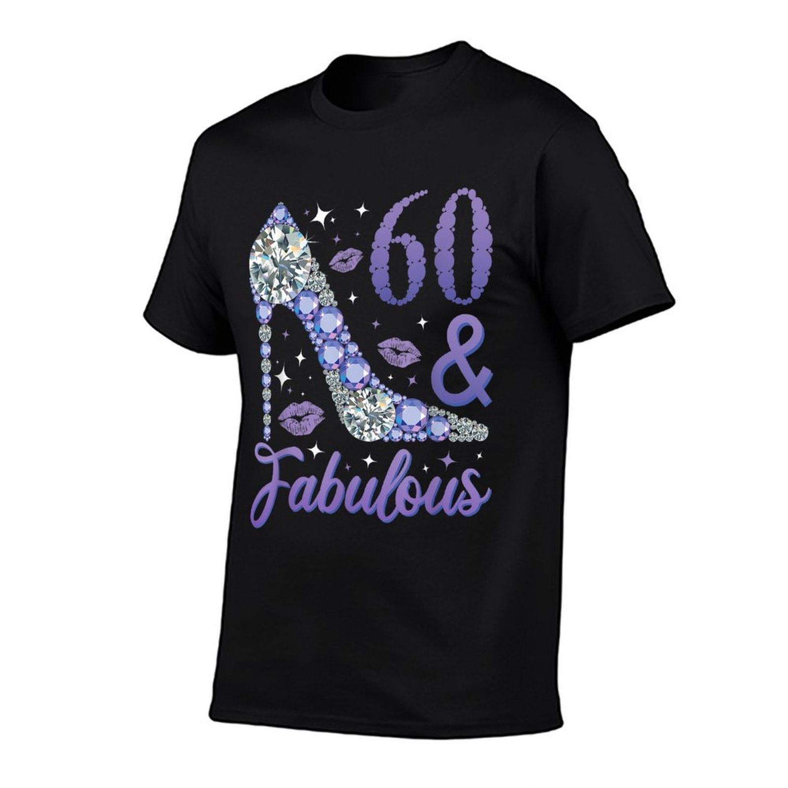 60 And Fabulous Stepping Into My 60th Birthday  Polyester Blend T-Shirt