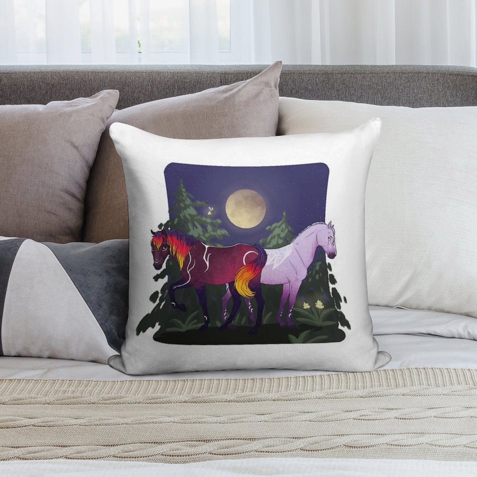 Umbra And Ayla Star Stable Soft Gift Ready Throw Pillow