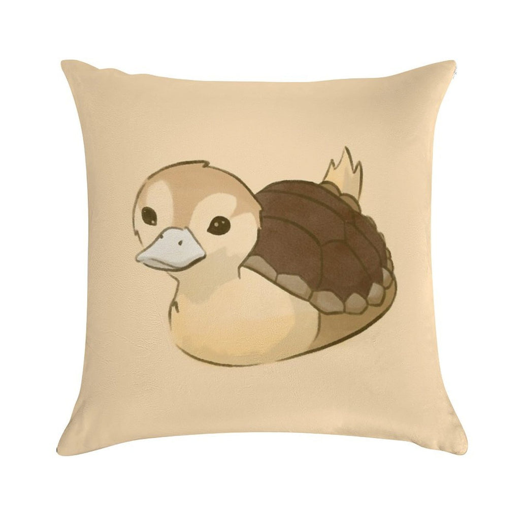 Avatar Turtle Duck Soft Bedroom Essential Throw Pillow
