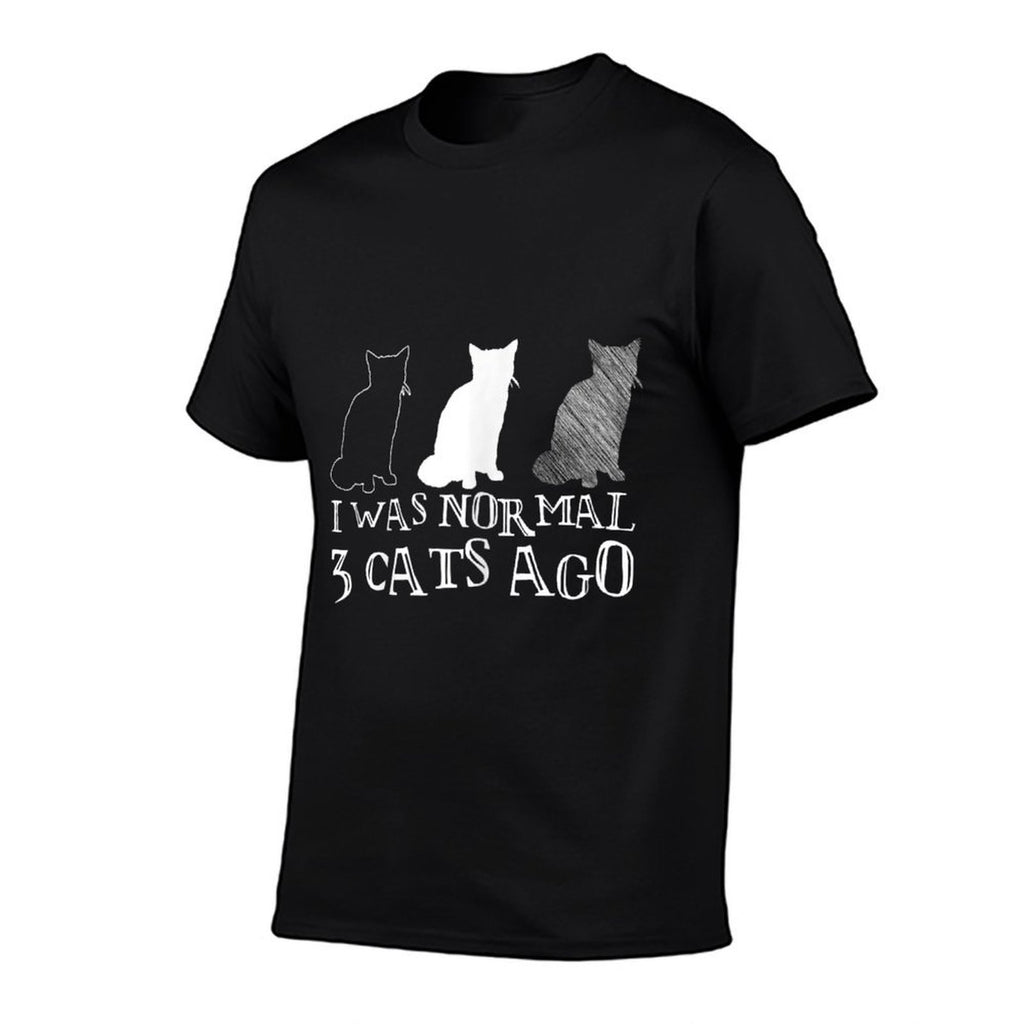 Funny Kitten Lover Gift 3 Rescue Stray Cats Ago Women Girl  Slim-fit Cut T-Shirt