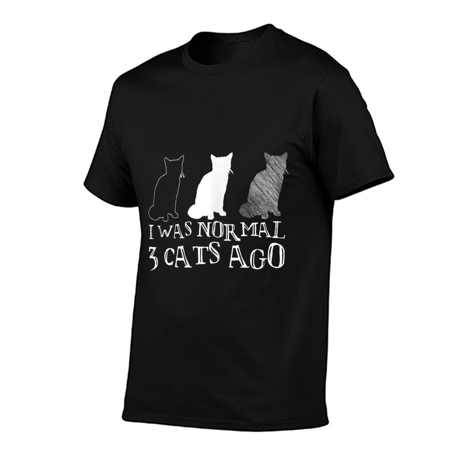 Funny Kitten Lover Gift 3 Rescue Stray Cats Ago Women Girl  Slim-fit Cut T-Shirt