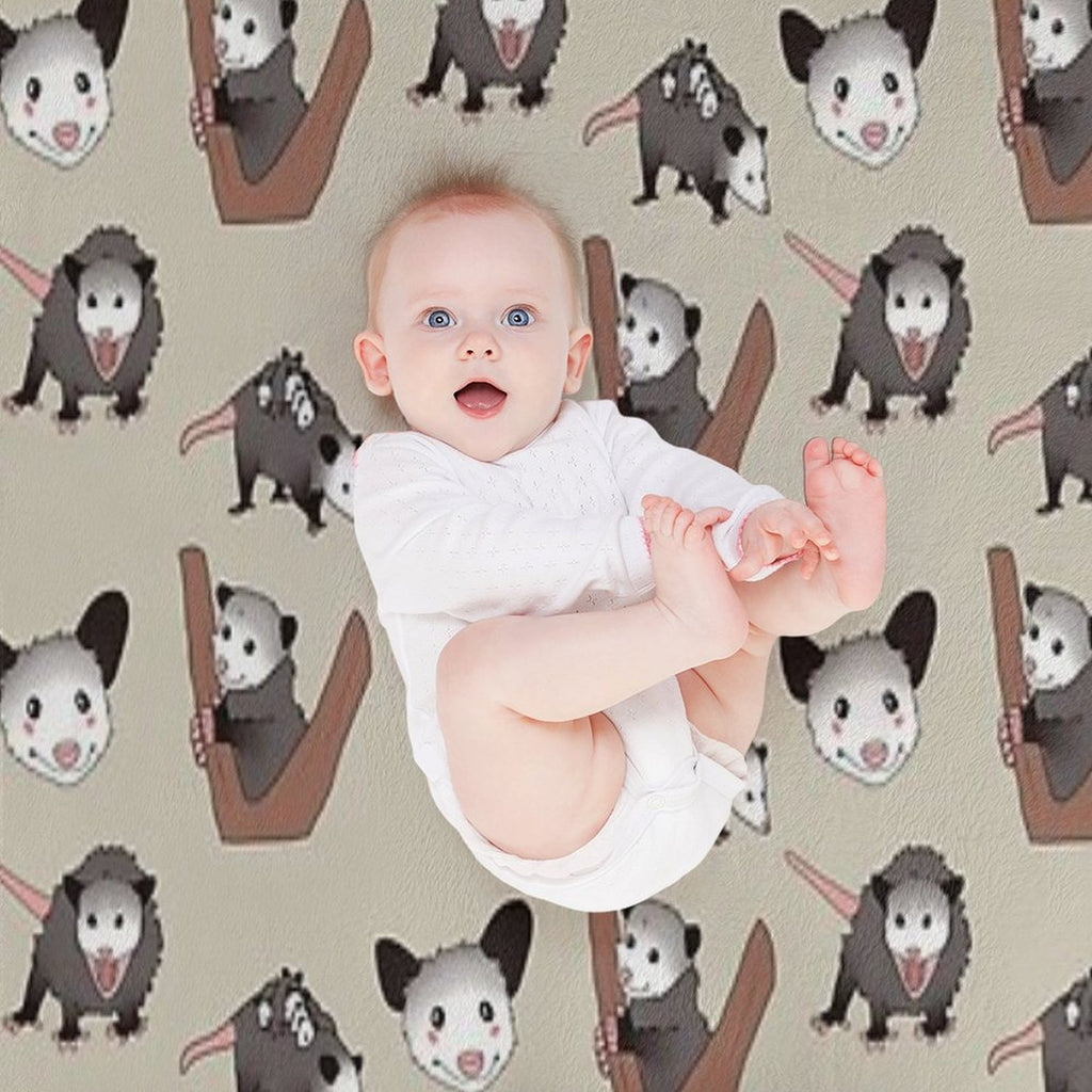 Opossums Pack Comfort Throw Blanket