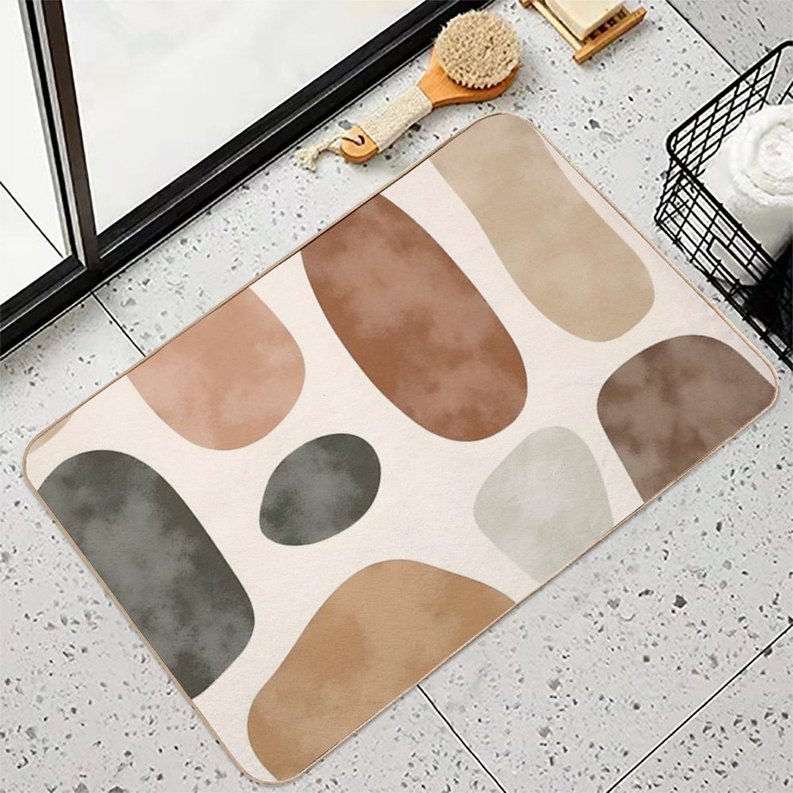 Abstract Boho  Versatile Bath Mat