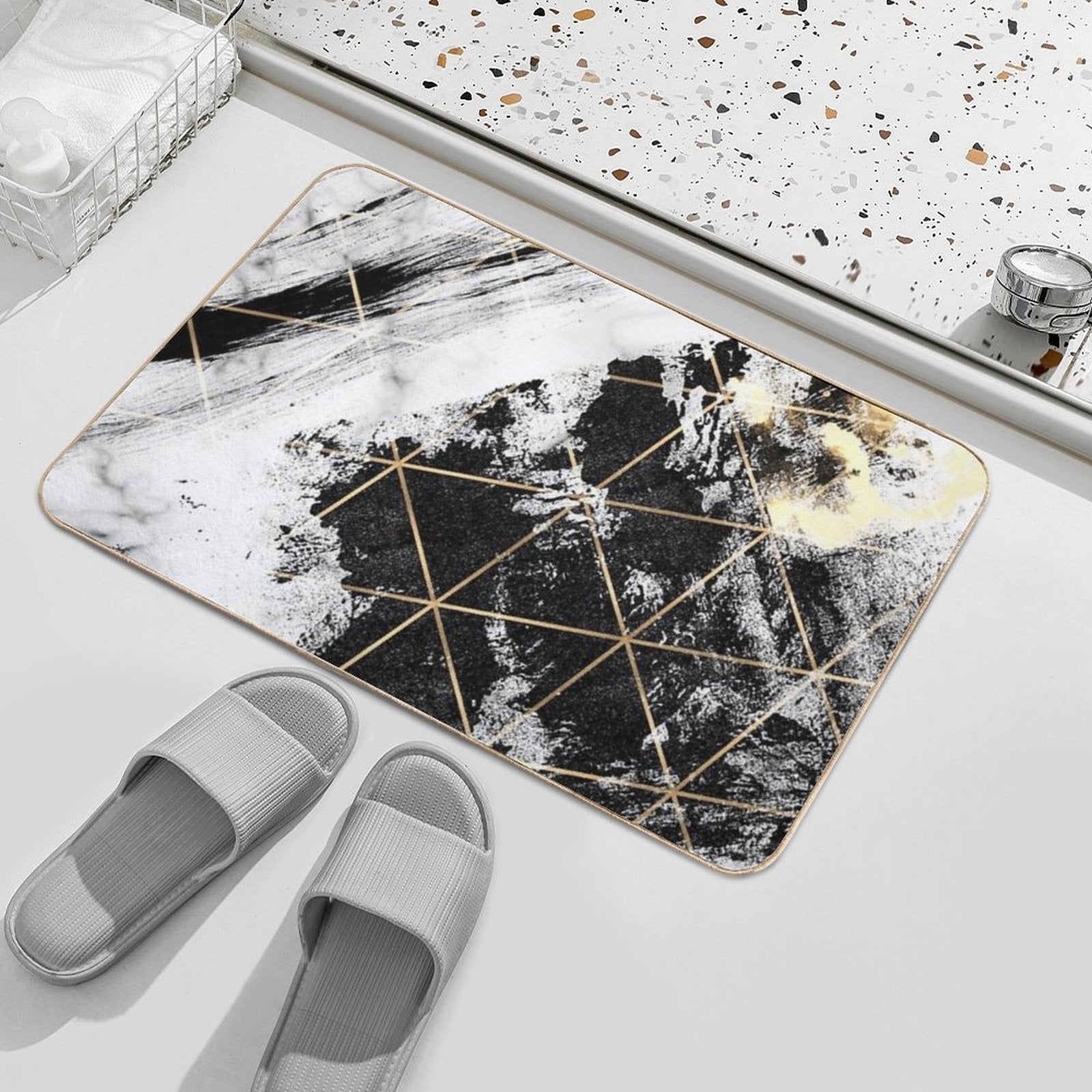 All The Words To What's Unspoken  Dirt-Trapping Bath Mat