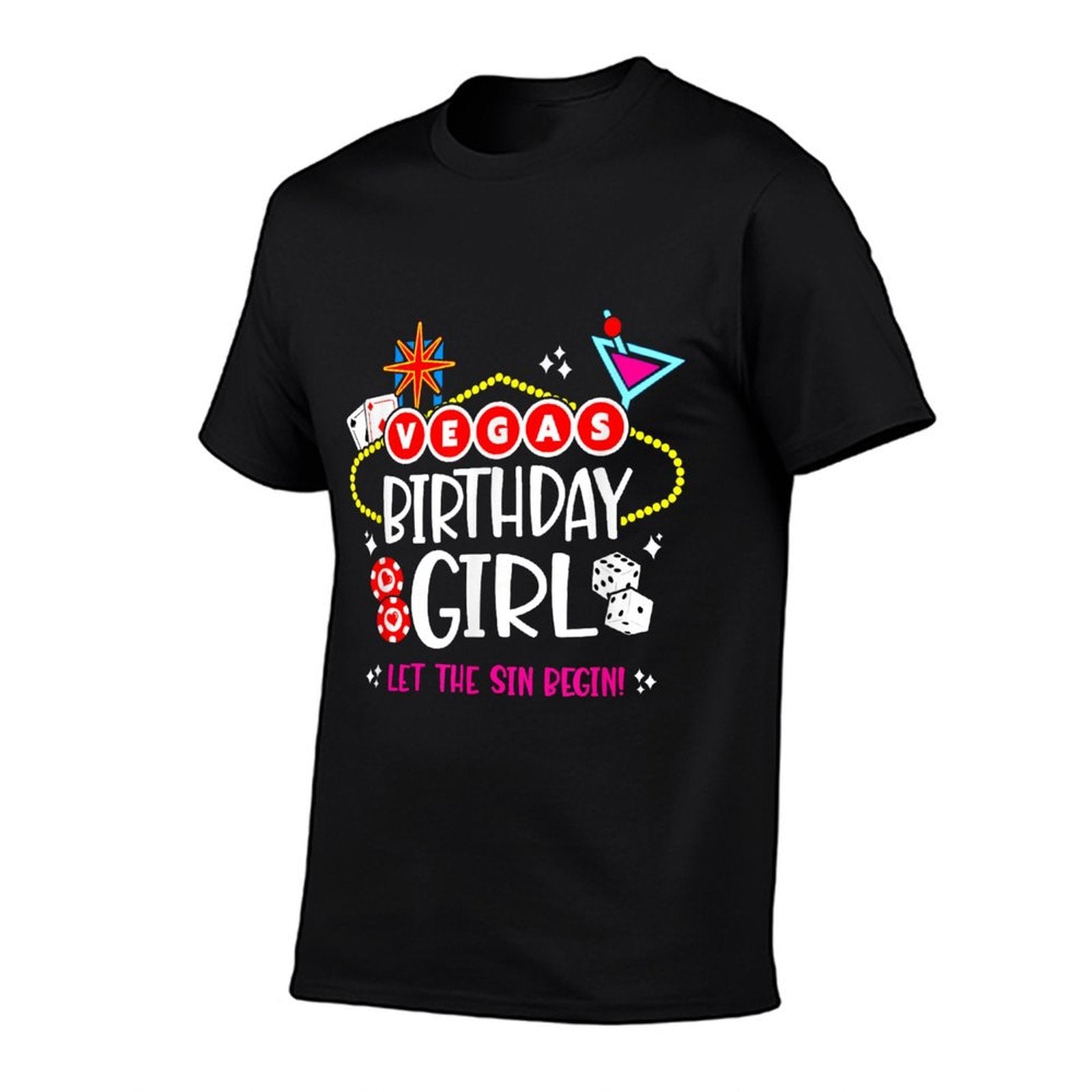 Las Vegas Birthday Squad  Wrinkle-resistant T-Shirt
