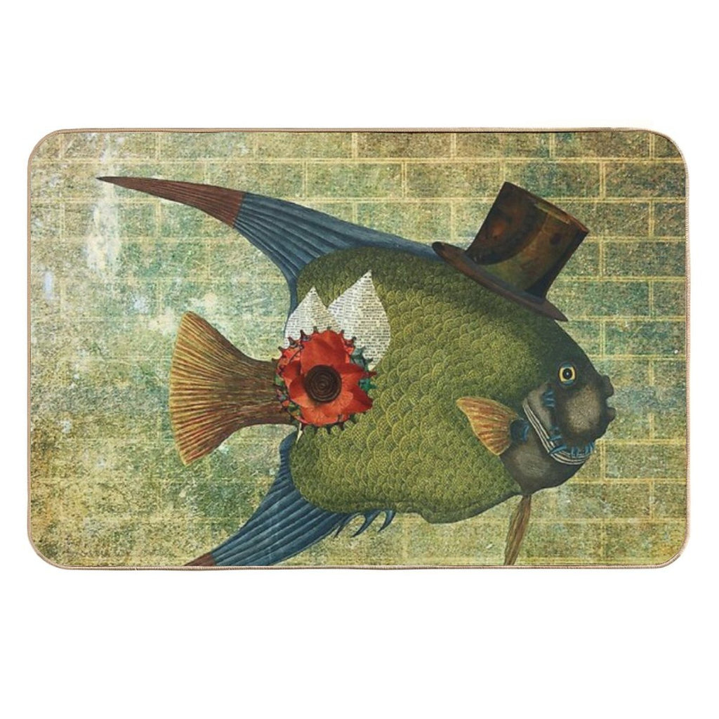 DADDY-O FISH Durable Bath Mat