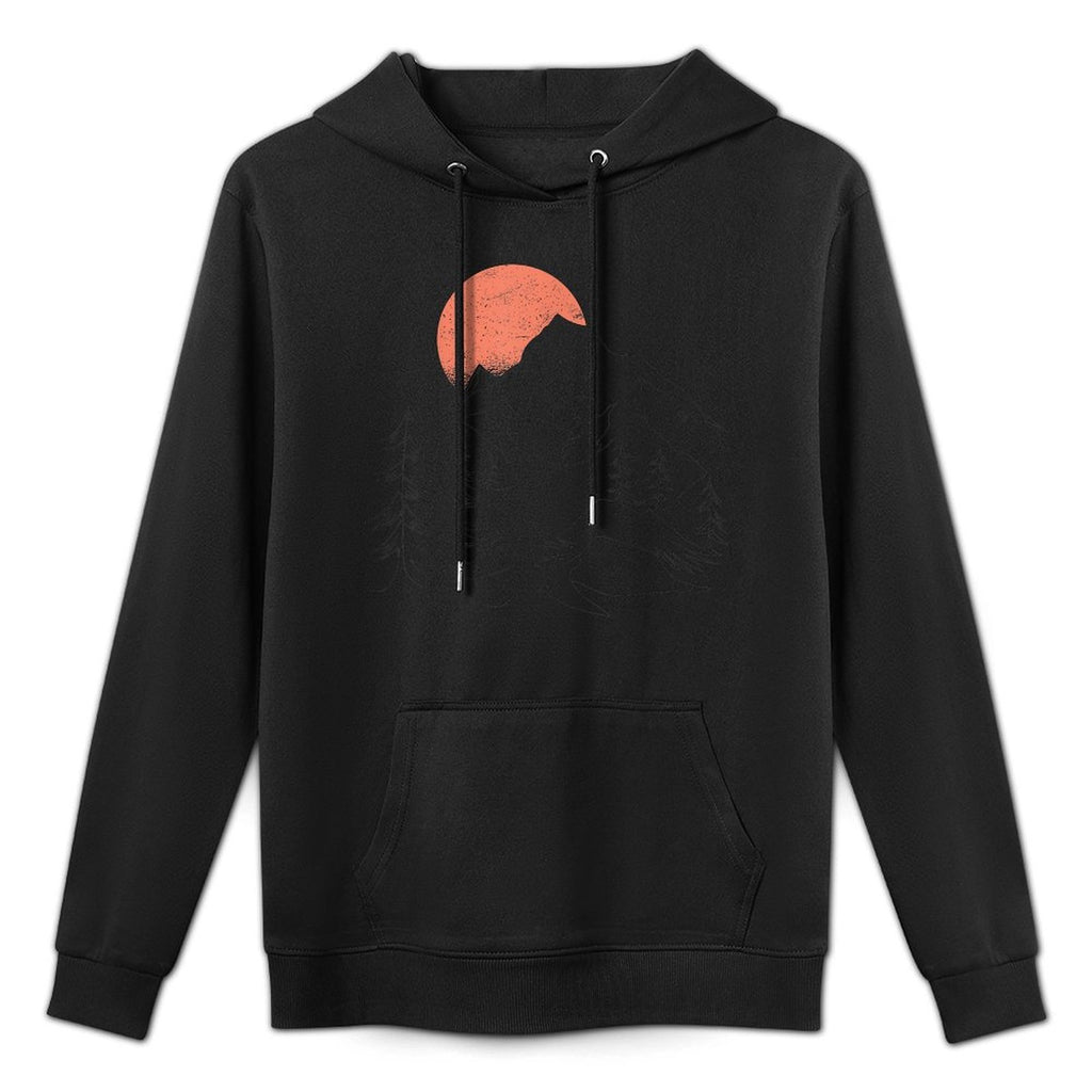 Mountains Landscape Relaxed Fit Hoodie