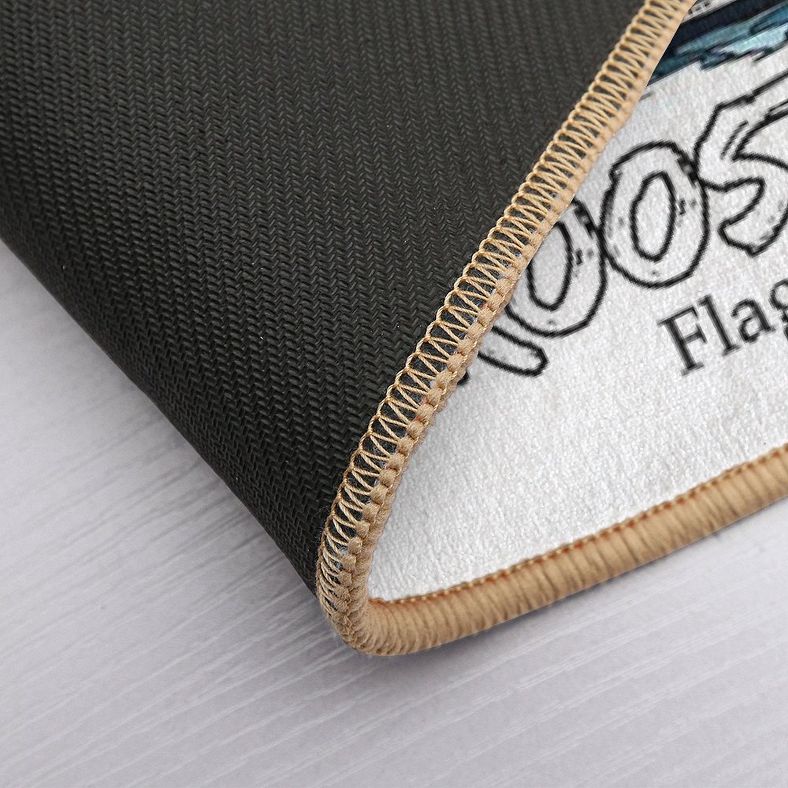 Rooster Fish Flagler Beach, Florida  Versatile Bath Mat