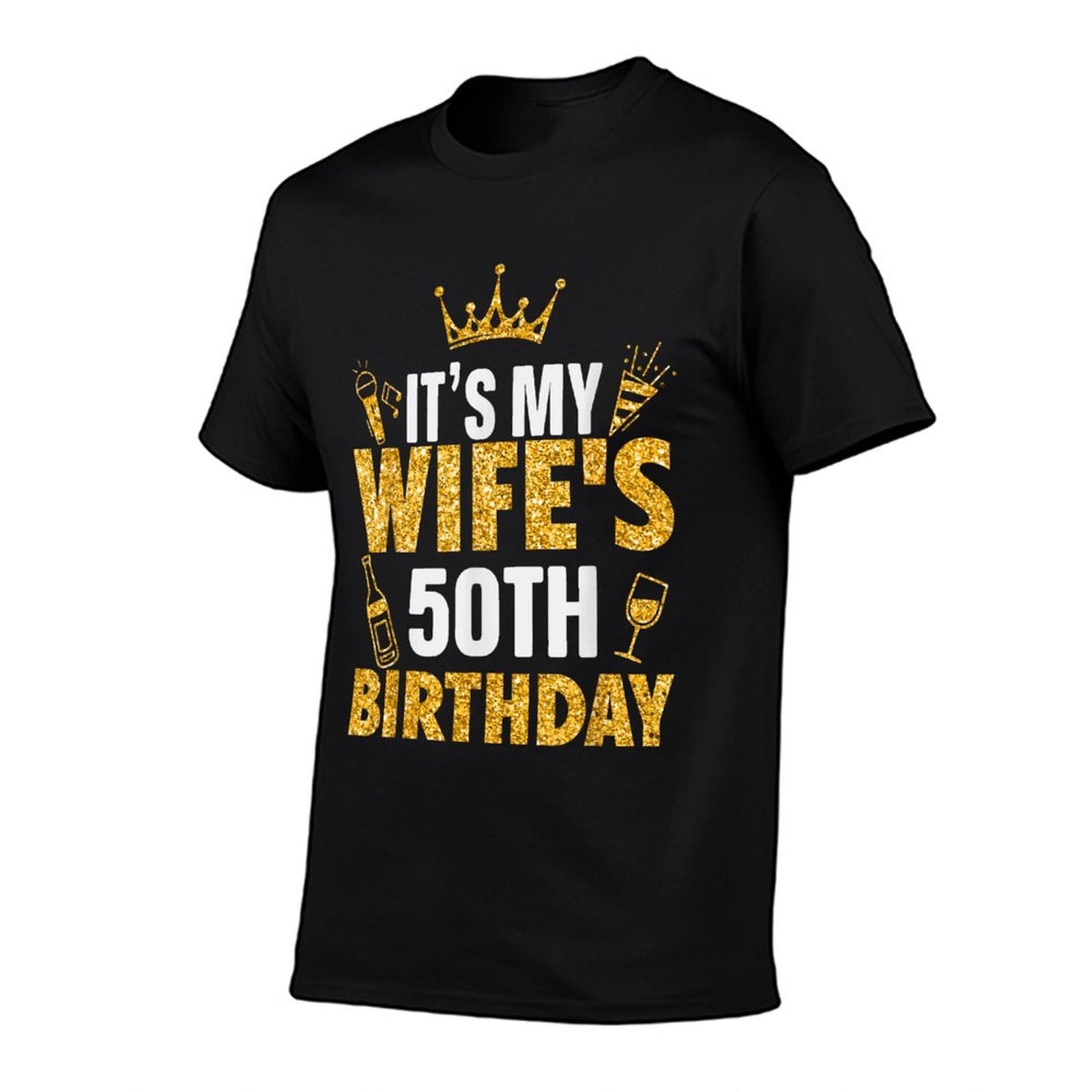 Wife It's My Wife's 50th Birthday 1975 50 Years Old  Lightweight T-Shirt