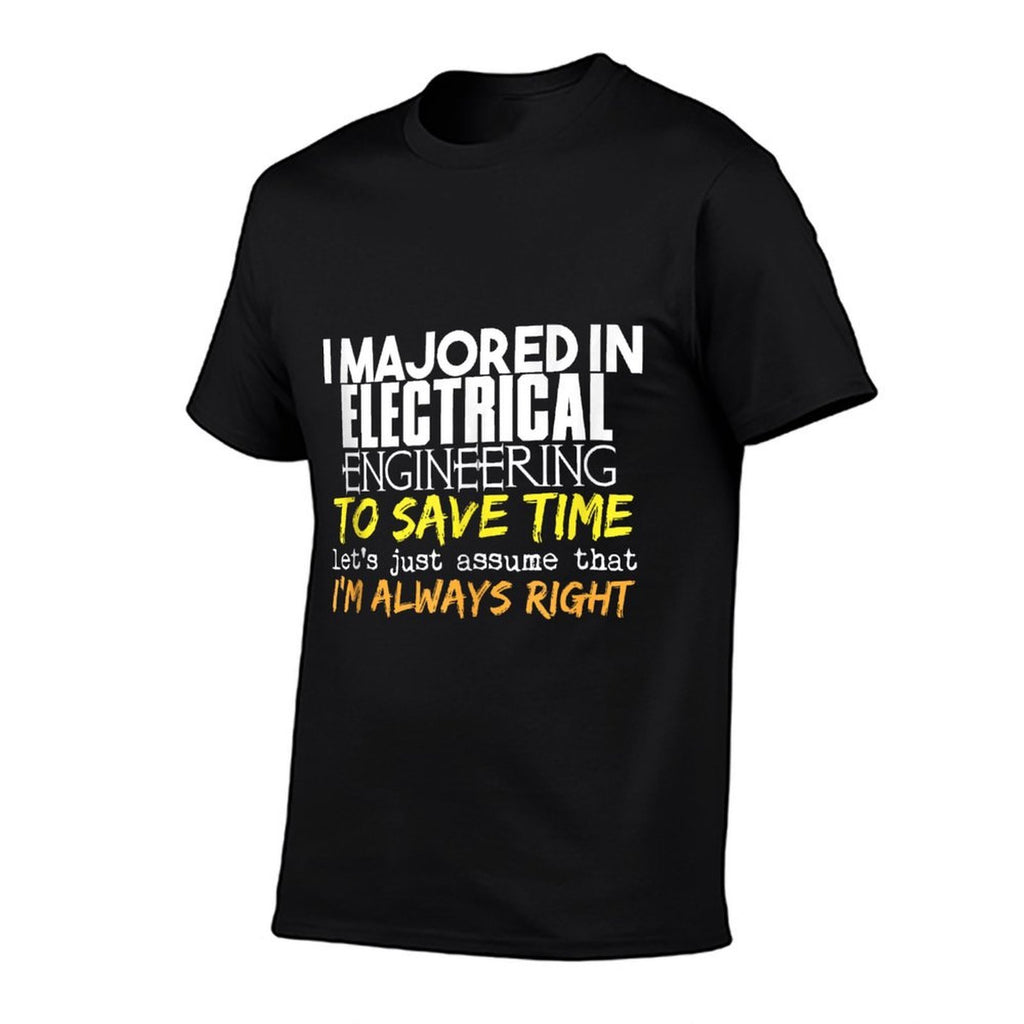 Electrical Engineering Major Gift for Back to School Gift  Moisture-wicking T-Shirt