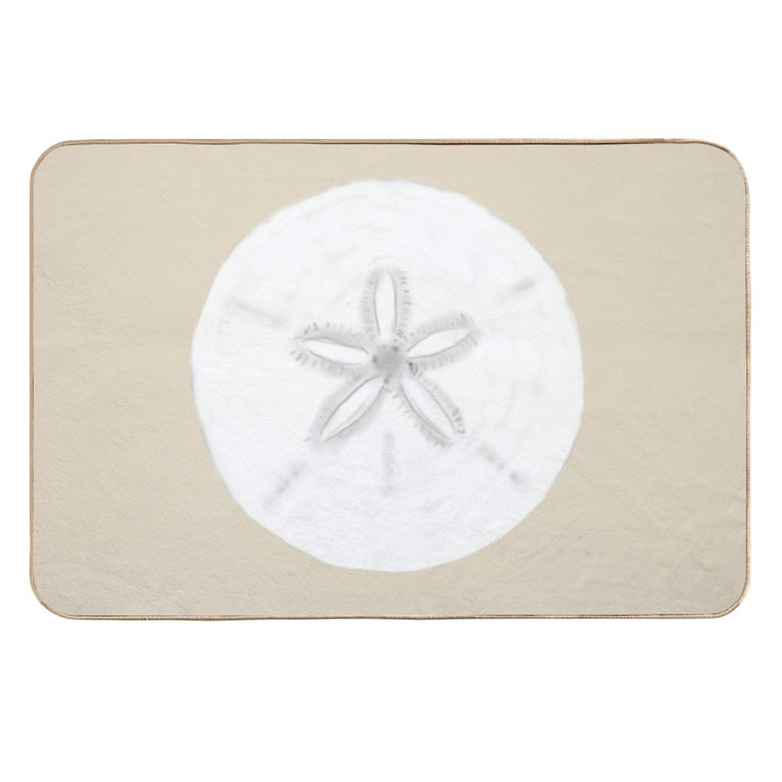 Sand Dollar  Stain-Proof Bath Mat