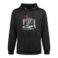 JDM Tokyo Japan Drift Race Car Tuning Retro Vintage Graphic Shape Retention Hoodie