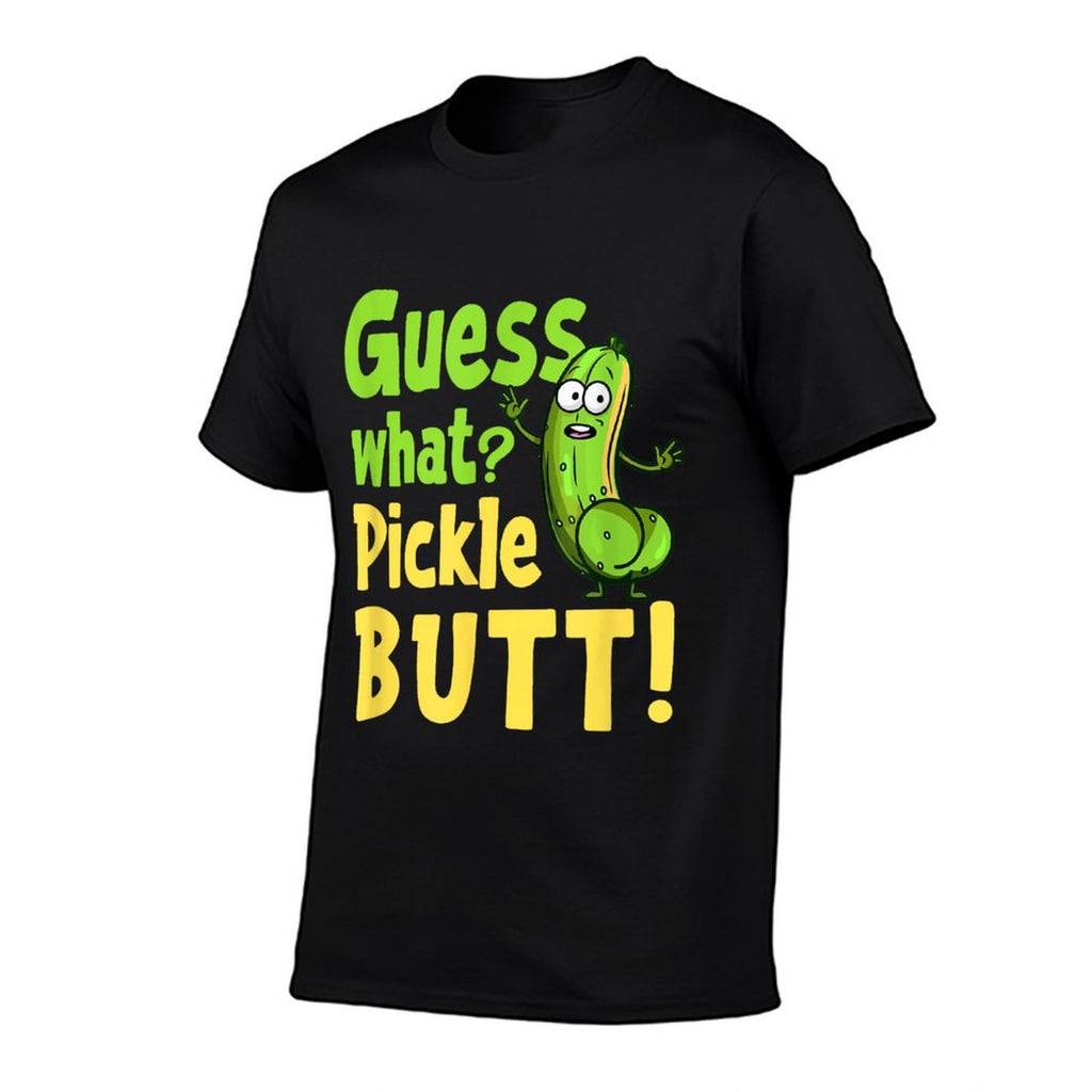 Guess What Pickle Butt! Funny Cucumber Meme Pickle Joke  Breathable T-Shirt