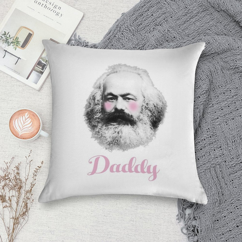Daddy Karl Soft Home Decor Throw Pillow