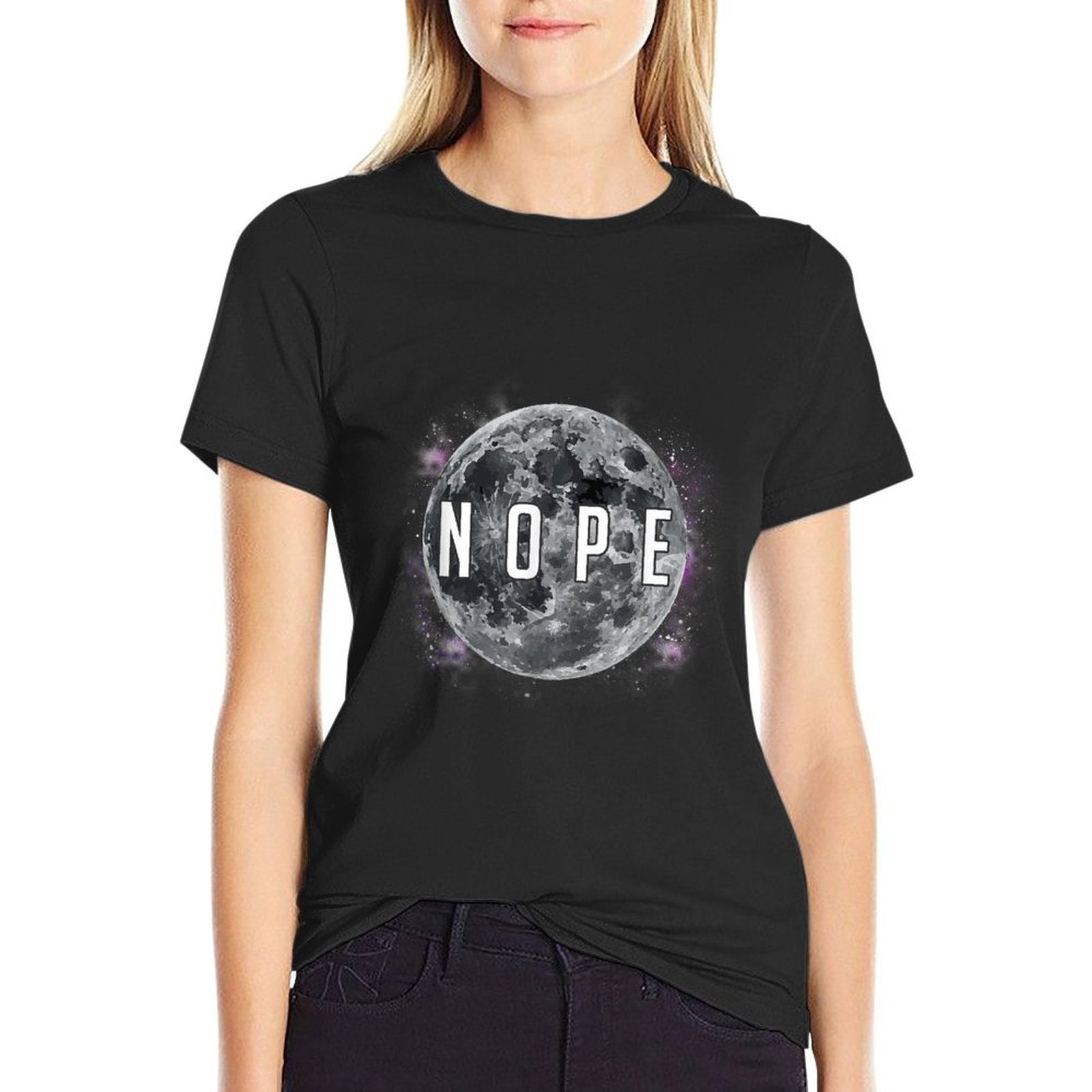 Fake Moon Landing Graphic Art - Nope Fake News Conspiracy  Odor-resistant T-Shirt