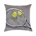 Tennis Ball Soft Hidden Zipper Throw Pillow