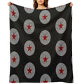 Winter Soldier Emblem Travel-friendly Throw Blanket