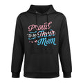 Proud To Be Their Mom LGBTQ Transgender Pride Parent Trans Shrink-Resistant Hoodie