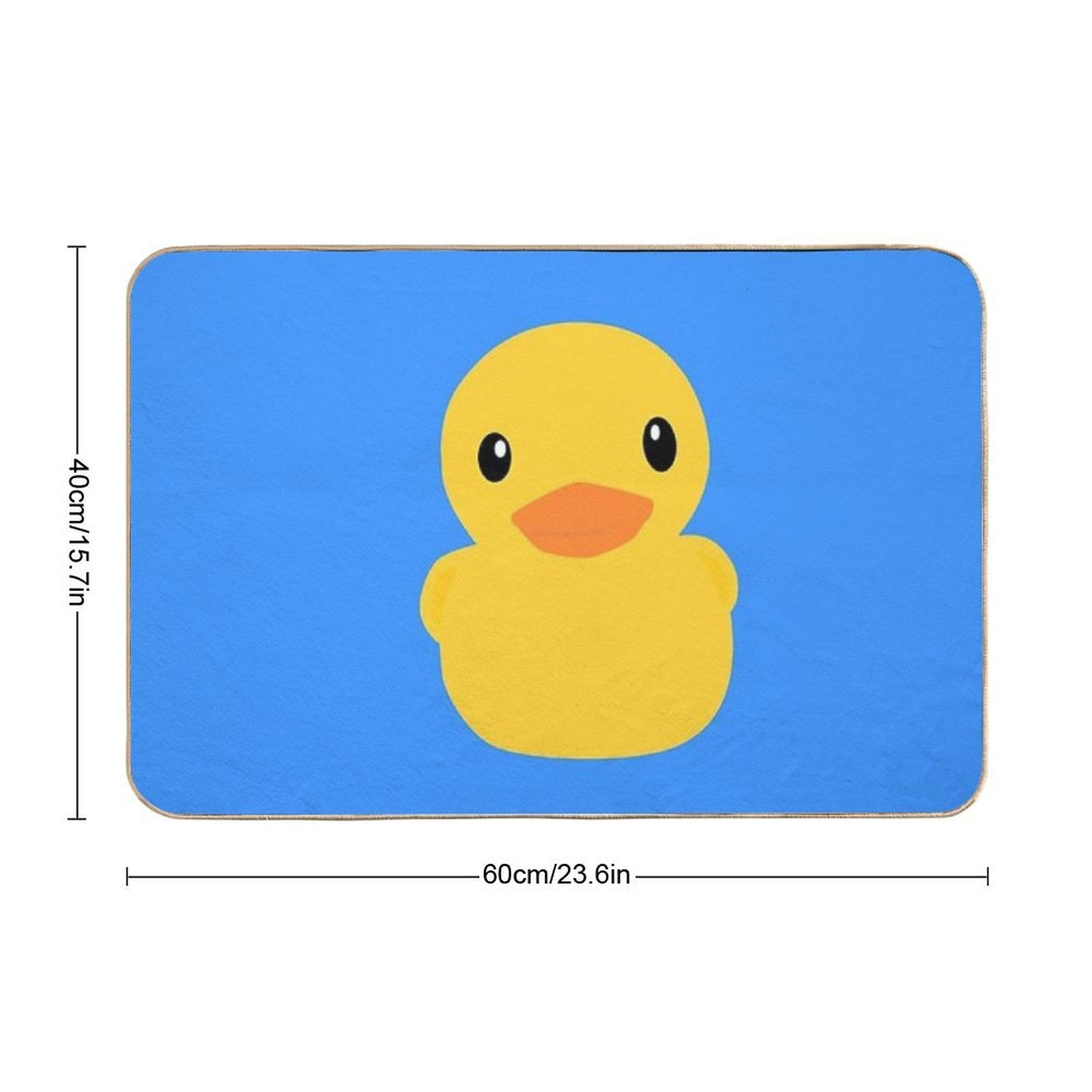 Rubber Duck  Fade-Resistant Bath Mat