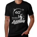 Astronaut 40th Birthday Chic Clothing Perfect Delivery Gift  Fade-proof Color T-Shirt