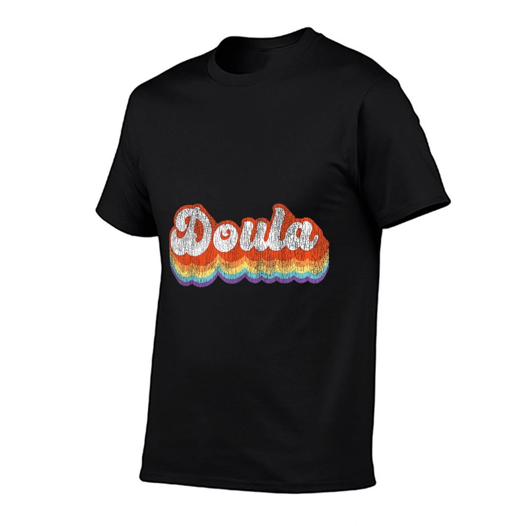 Doula Birth Worker Retro Vintage Doula  Lightweight T-Shirt