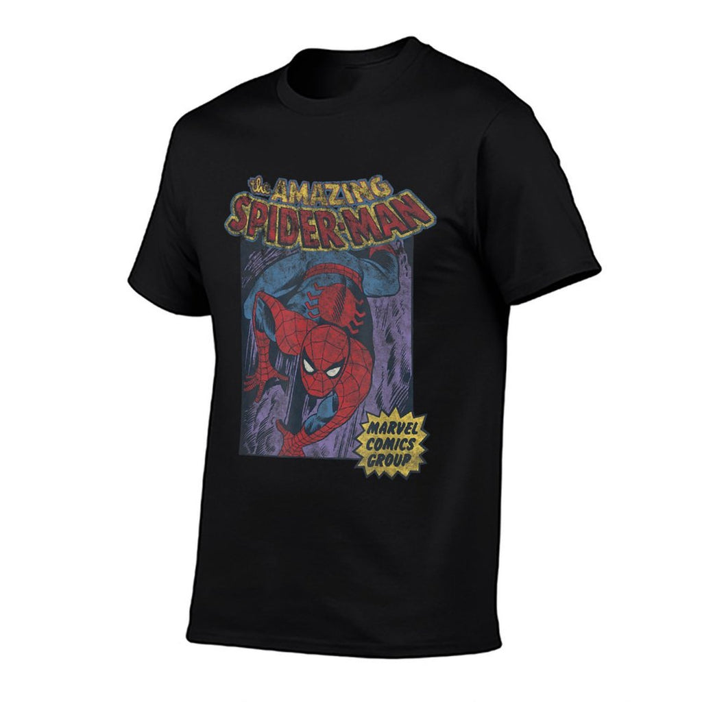 Marvel Spider-Man Classic Amazing Spider-Man Comic  Breathable T-Shirt