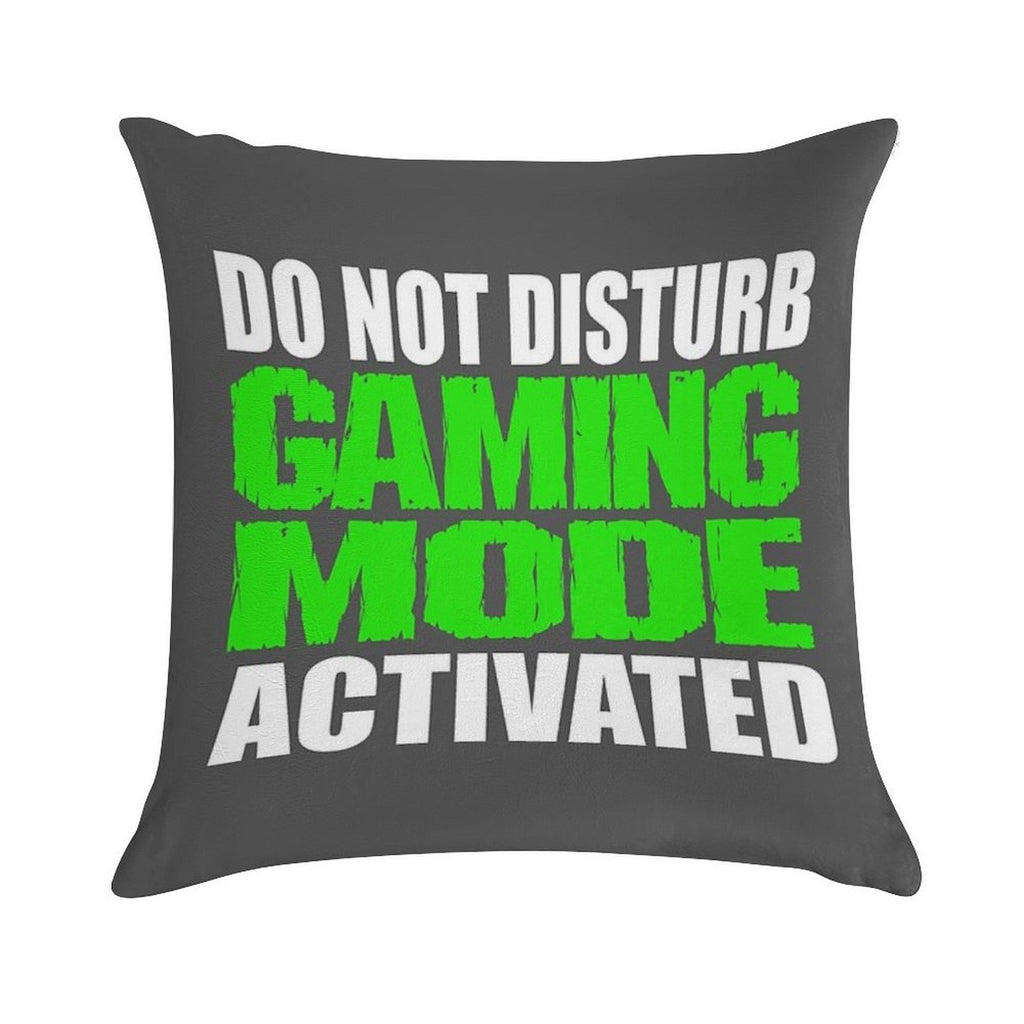 Gaming Mode Soft Decorative Cover Throw Pillow