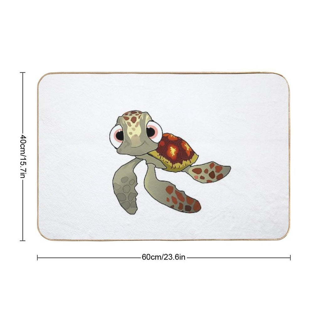Cute Squirt Finding Nemo  Non-Slip Bath Mat