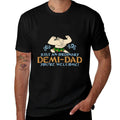 Just An Ordinary Demi-Dad You're Welcome! 3 Funny  Heathered Texture T-Shirt