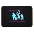Beware Of Hitchhiking Ghosts  Odorless Bath Mat