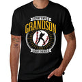Thats My Grandson Out There Baseball Sports Hobby Athlete  Lightweight T-Shirt