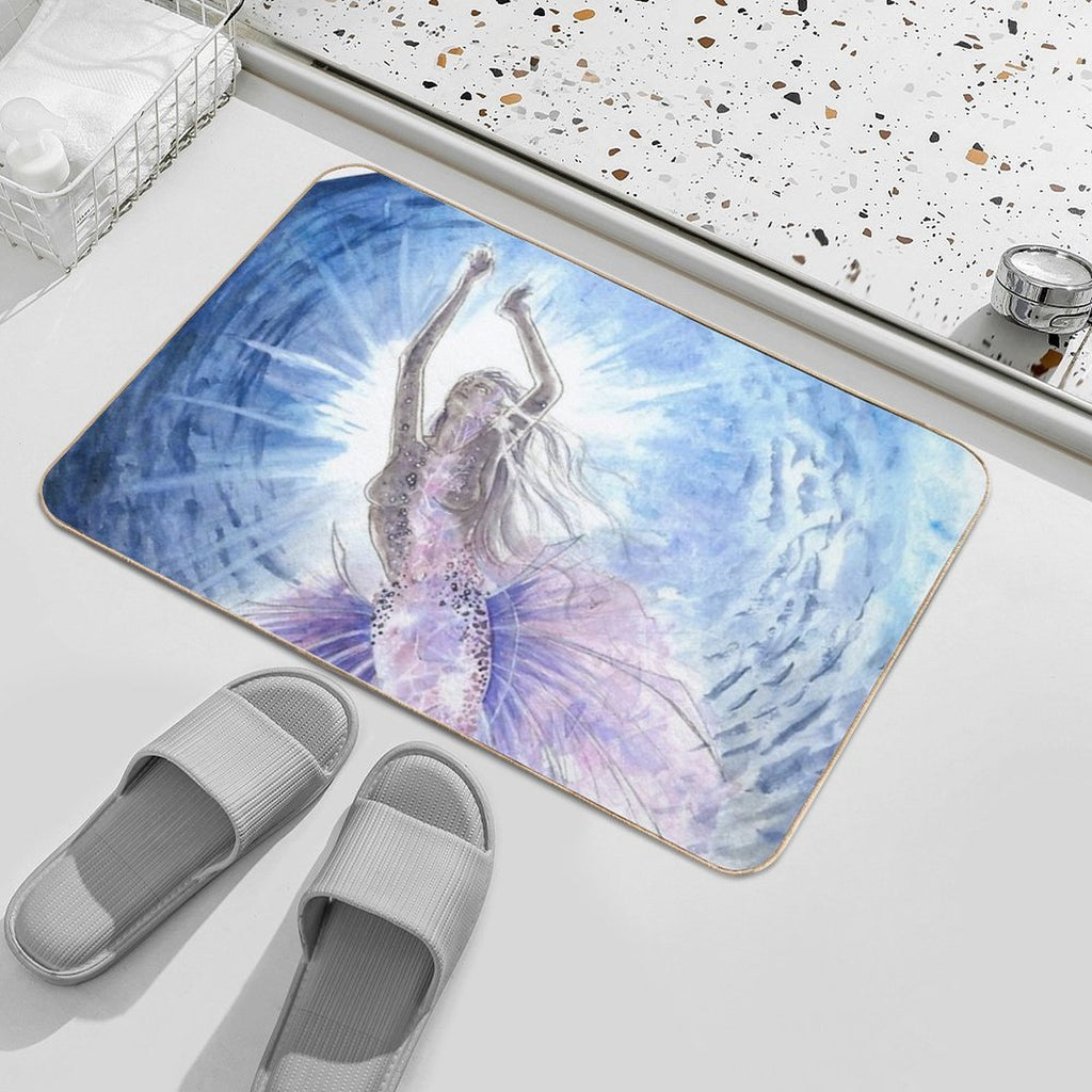 Sun Halo  Odorless Bath Mat