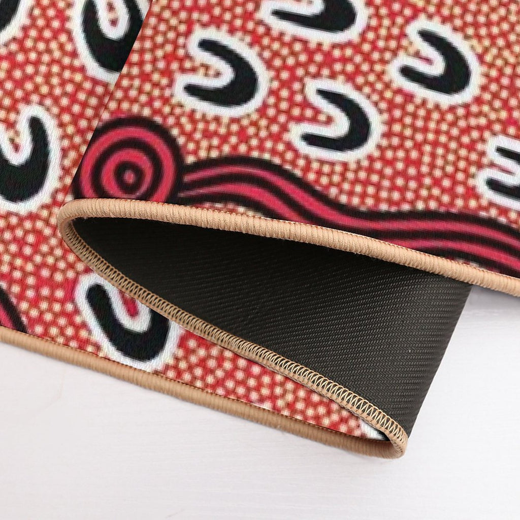 Authentic Aboriginal Art -  Multi-Purpose Bath Mat