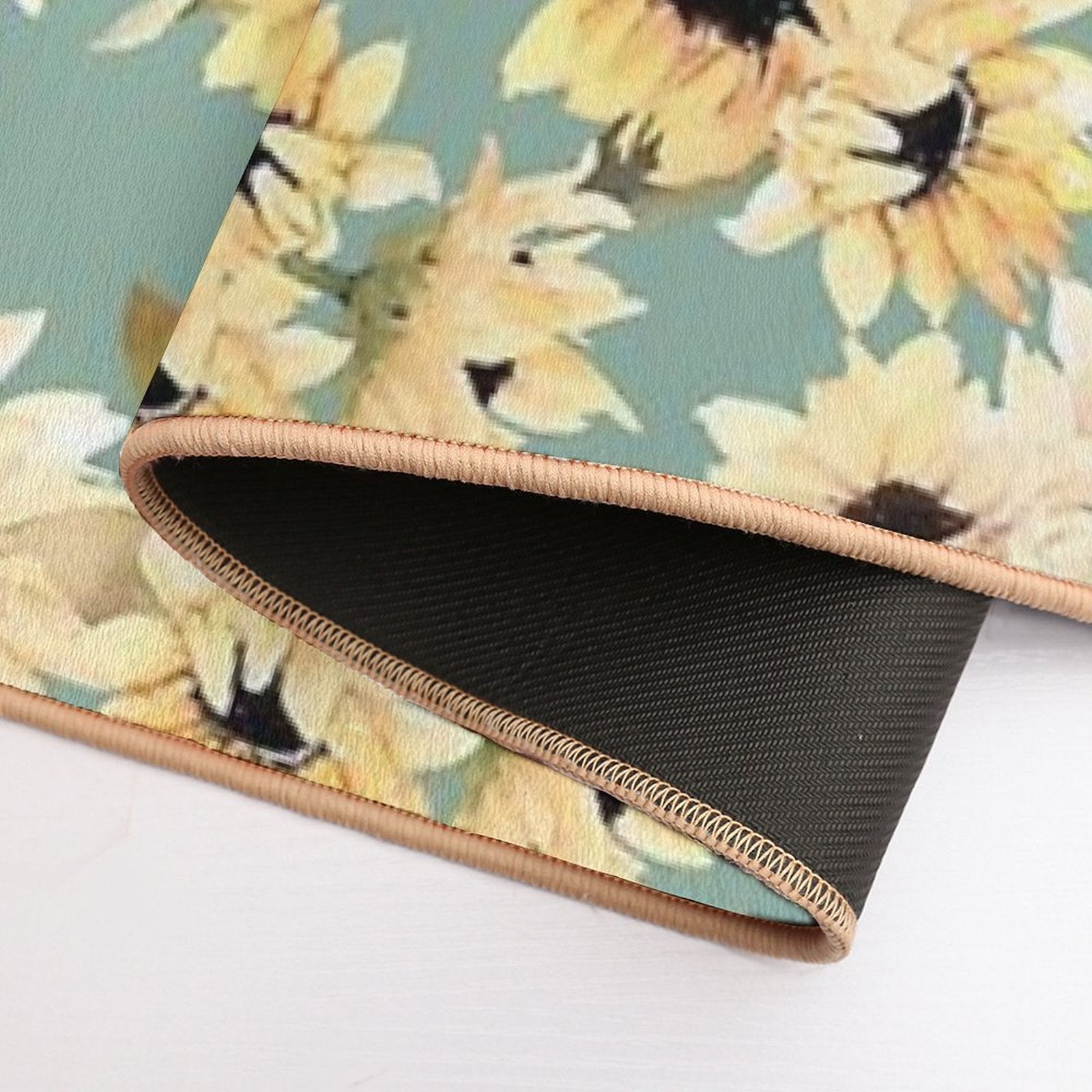 Blossom Sunflowers  Slip-Resistant Bath Mat