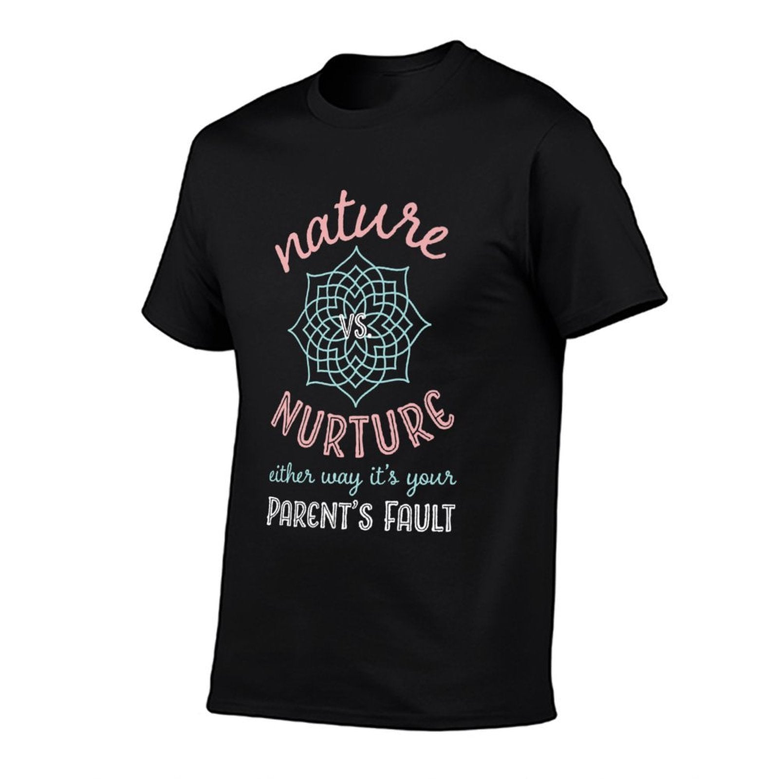 Nature Vs Nurture Funny Psychology Premium  High-quality Stitching T-Shirt