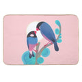 Java Sparrows  Repositionable Bath Mat